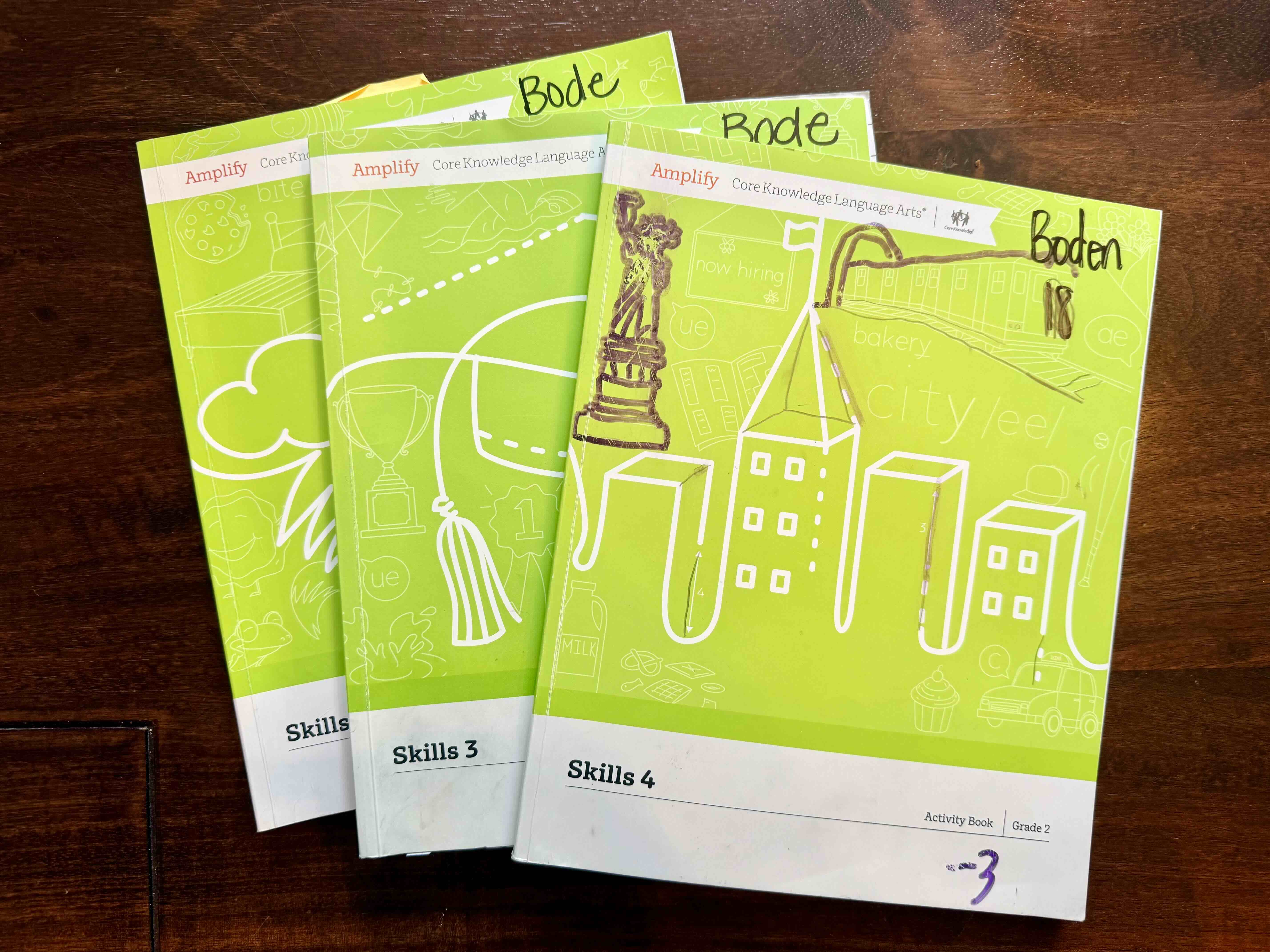 Amplify CKLA Grade 2 workbook